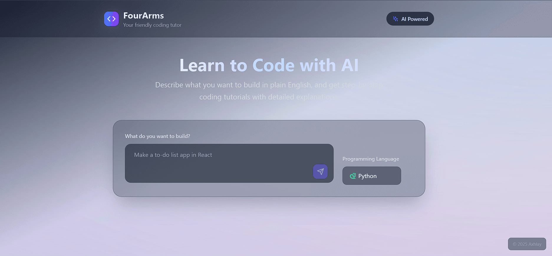 Fourarms-Your AI Coding Companion